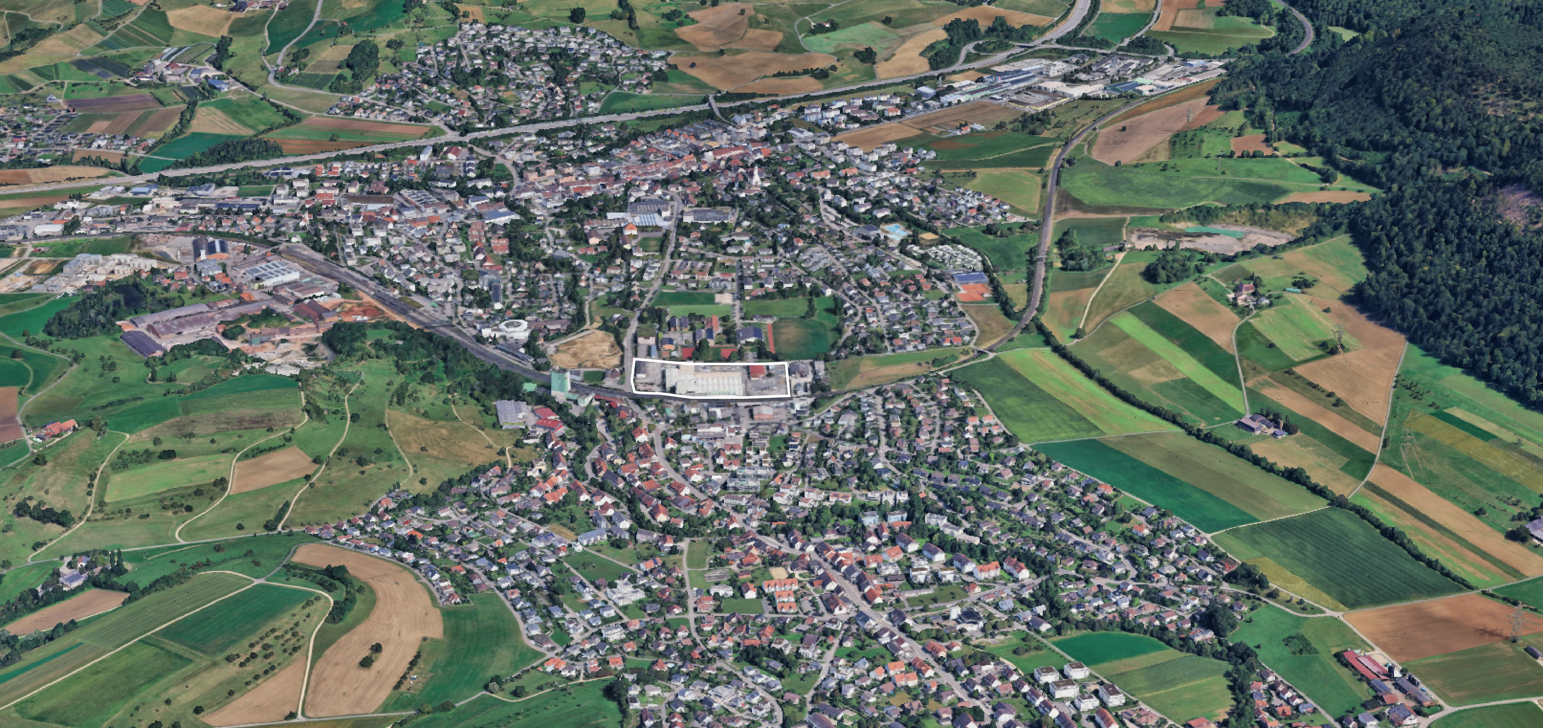 Google Earth Studer Areal Frick